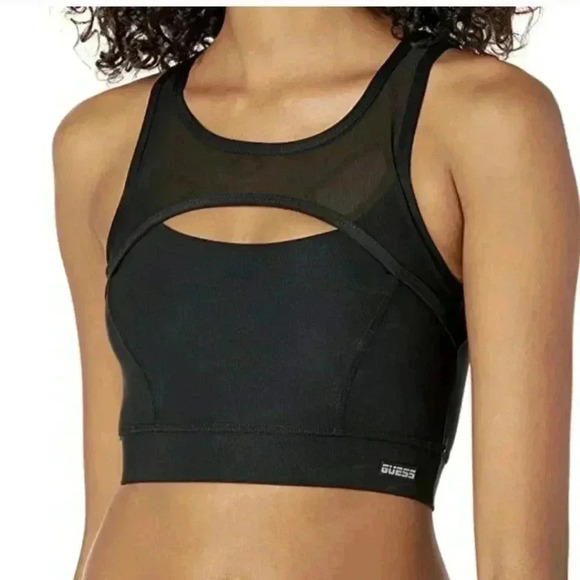 GUESS | Sage Green Lightly Lined Sports Bra Sizes XSmall and Medium - Picture 5 of 6